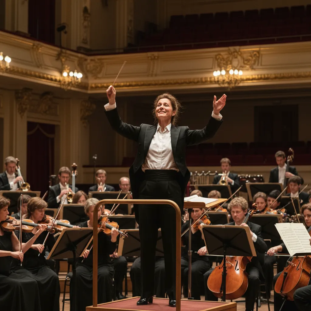 History in Cuenca: Andrea Vela Becomes the First Woman to Lead the Symphony Orchestra