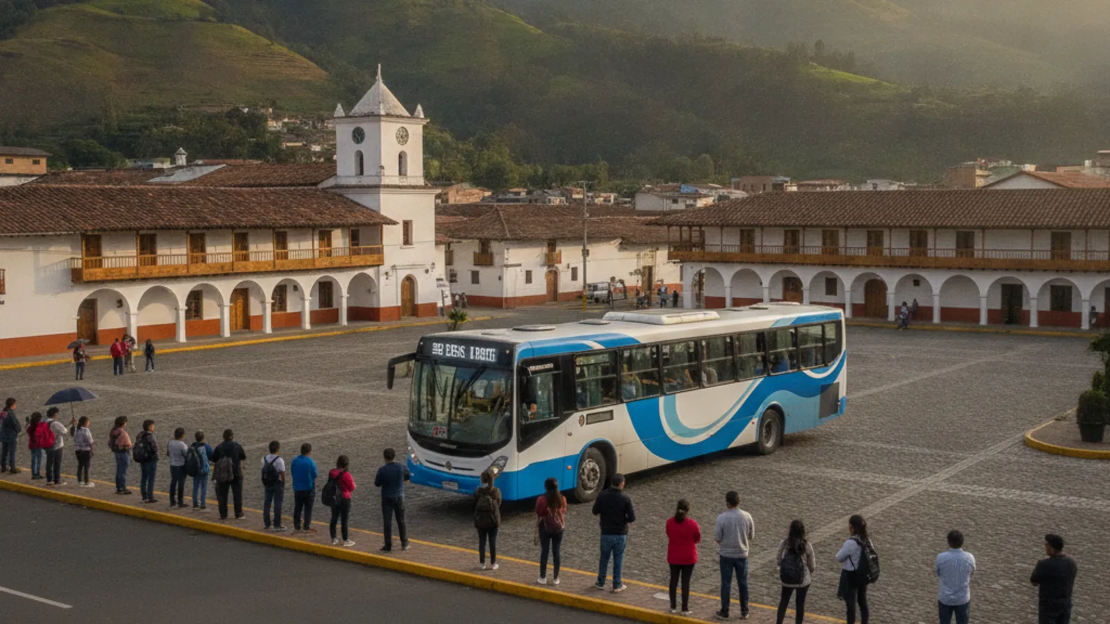 Baños Line 12 Buses Move Their Final Stop To Plaza Cochapamba