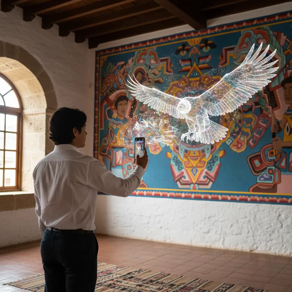 Last Chance Today: 'Arte Vivo' Brings Casa de las Palomas Murals to Life with Augmented Reality — Closes 9 PM