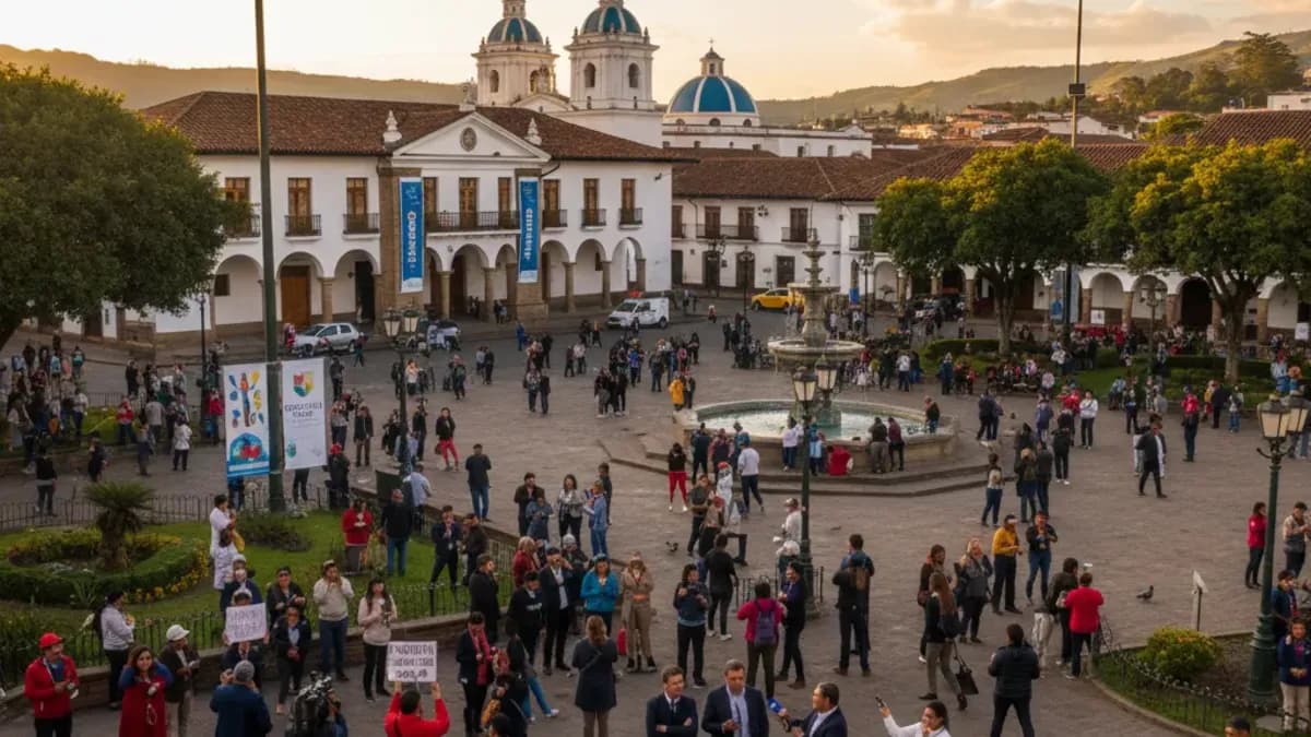 Cristian Zamora's Six-Month Political Ban Is Shaking Cuenca
