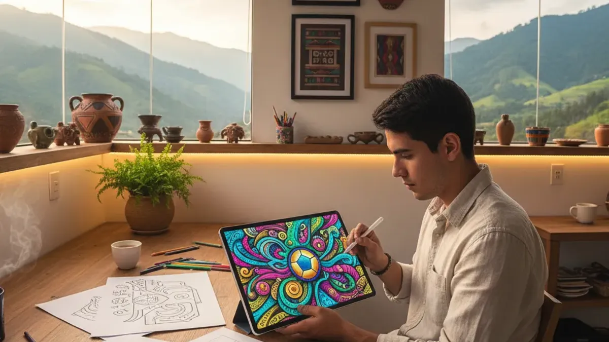 A Cuenca Artist Just Illustrated Ecuador for Sports Illustrated