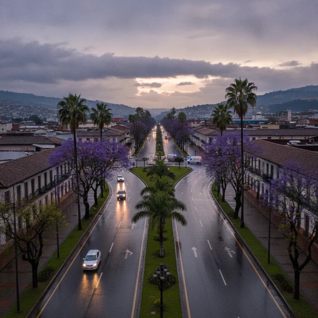 Fatal Motorcycle Crash Reported on Cuenca’s Avenida de las Américas