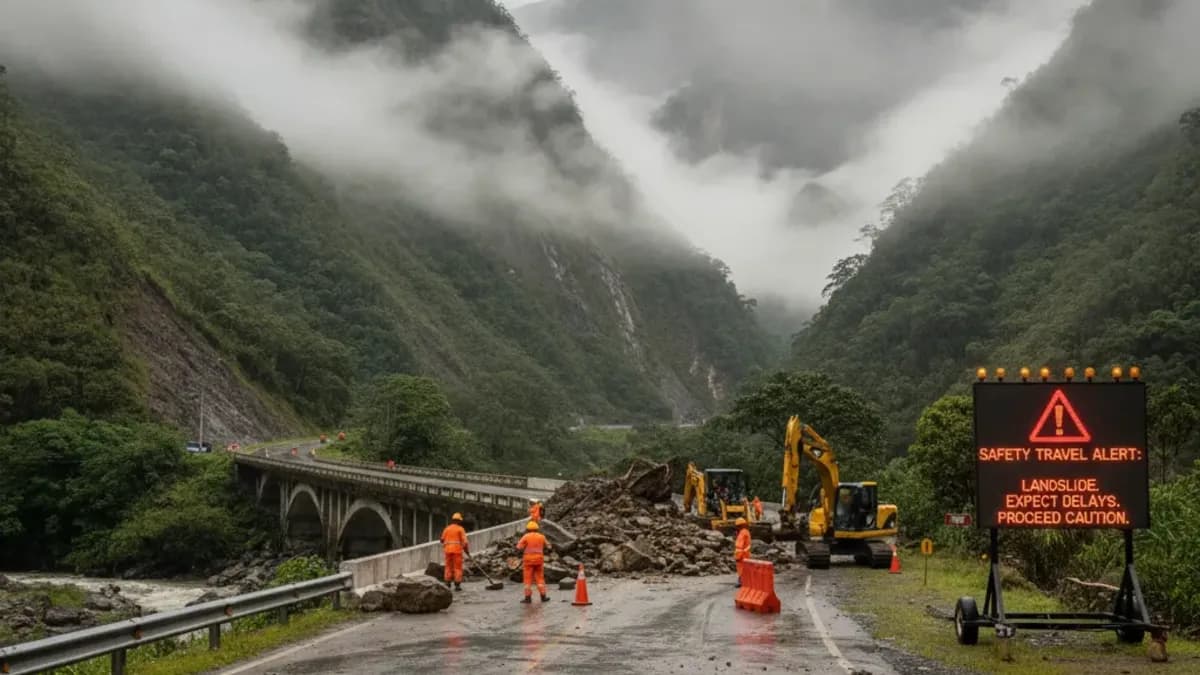 Three Cuenca-Coast Roads Are Closed After Heavy Rain