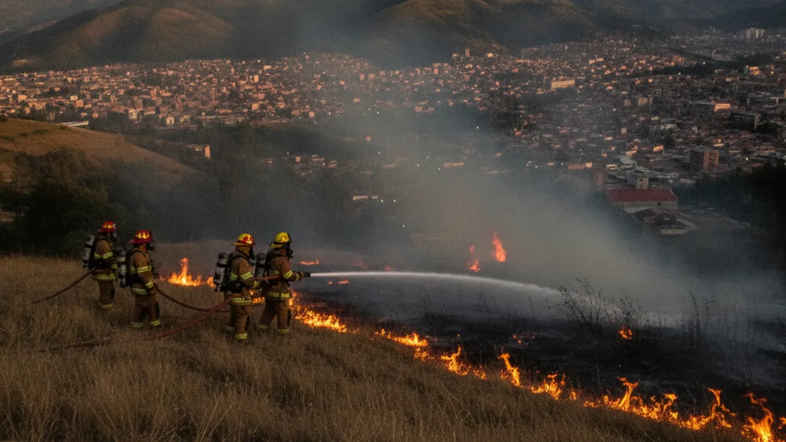 Eight Wildfires Hit Cuenca In One Day As Dry Season Nears