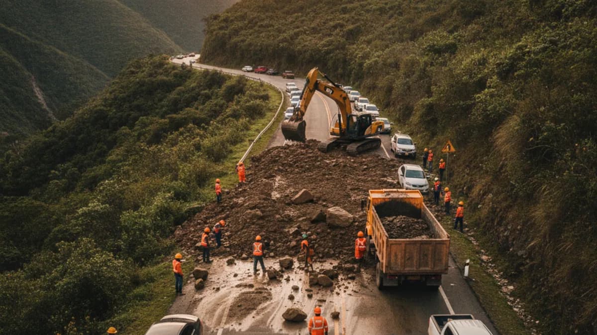 Cuenca-Giron-Pasaje Is Partly Moving Again, But Km 90 Is Still Closed