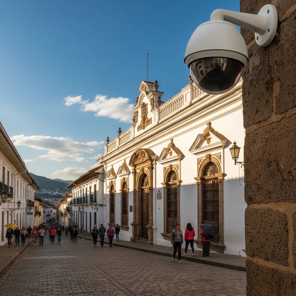 Fewer Than 10 Security Cameras Watch Cuenca's Entire Historic Center — But 63 More Are Coming