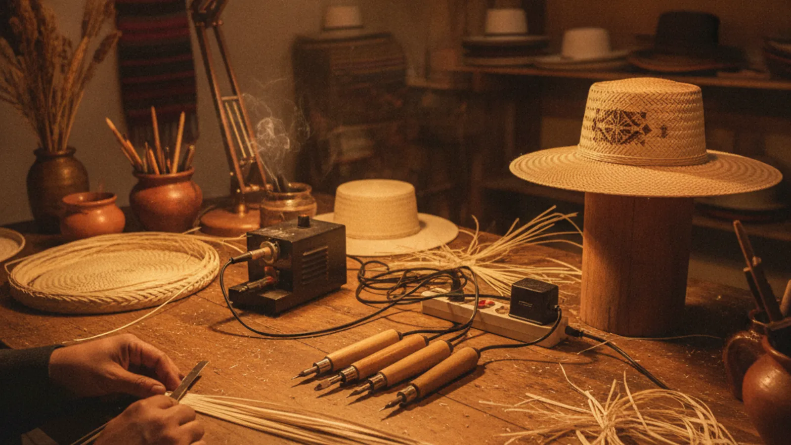 Paja Toquilla Museum Offers Free Pyrography Workshop July 13-17