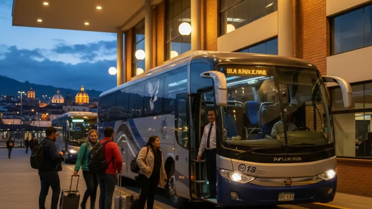 Cuenca-Peru Buses Are Back to 9 PM Departures After the Curfew Ended