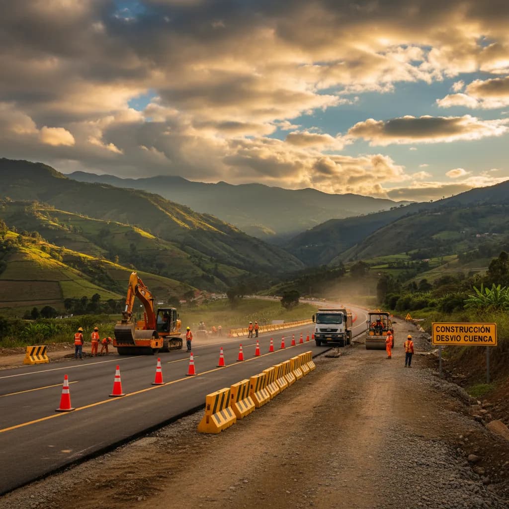 Three Cuenca Roads Close Tuesday Afternoon for ETAPA Work — Here's Your 20-Minute Detour Plan