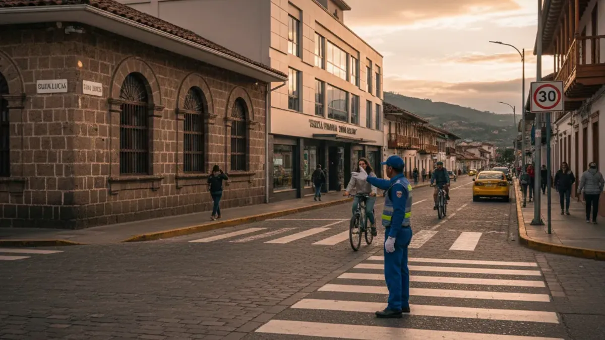 Cuenca Could Create a Road Safety Unit With 30 km/h Zones Near Schools and Clinics