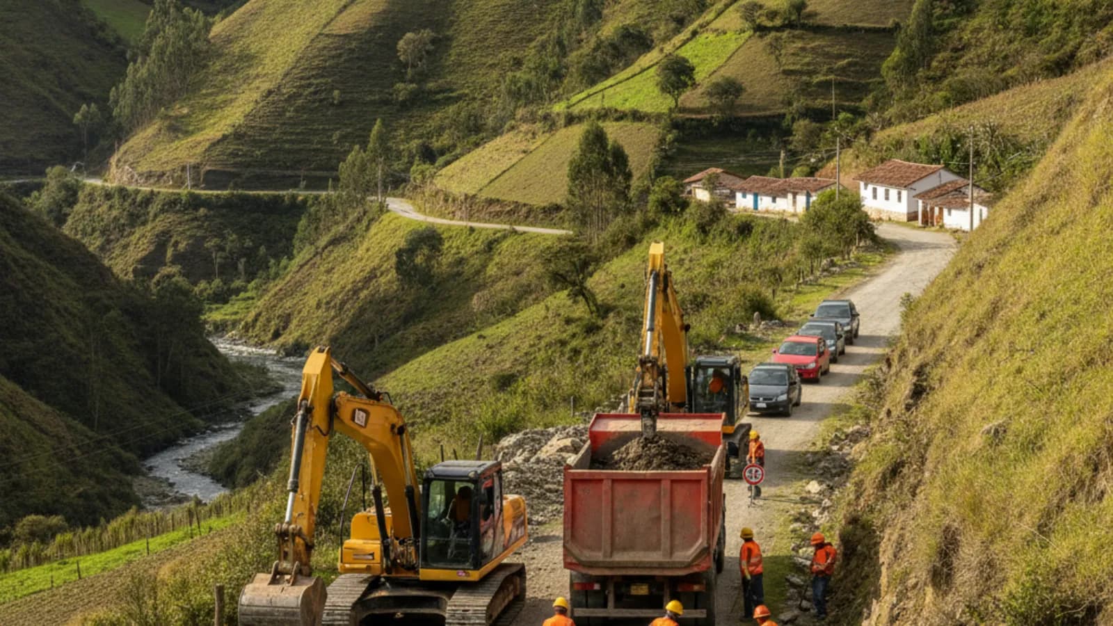 Road Work Brings Temporary Restrictions on Cuenca Routes to Tarqui and Chaucha