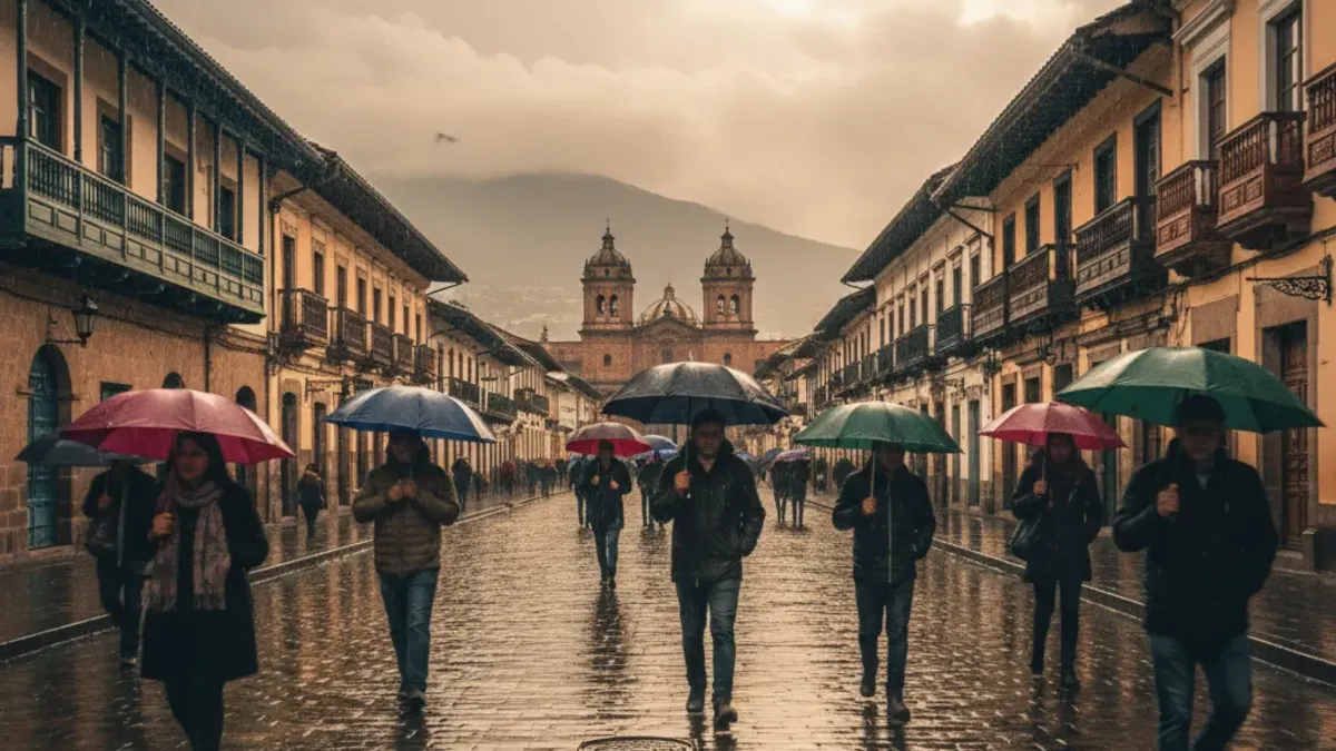 Cuenca Is in Sunday's Sierra Rain Forecast