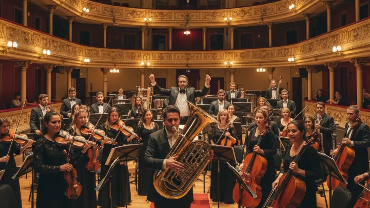 Cuenca Symphony Has a Saturday Night Concert at Casa de la Cultura
