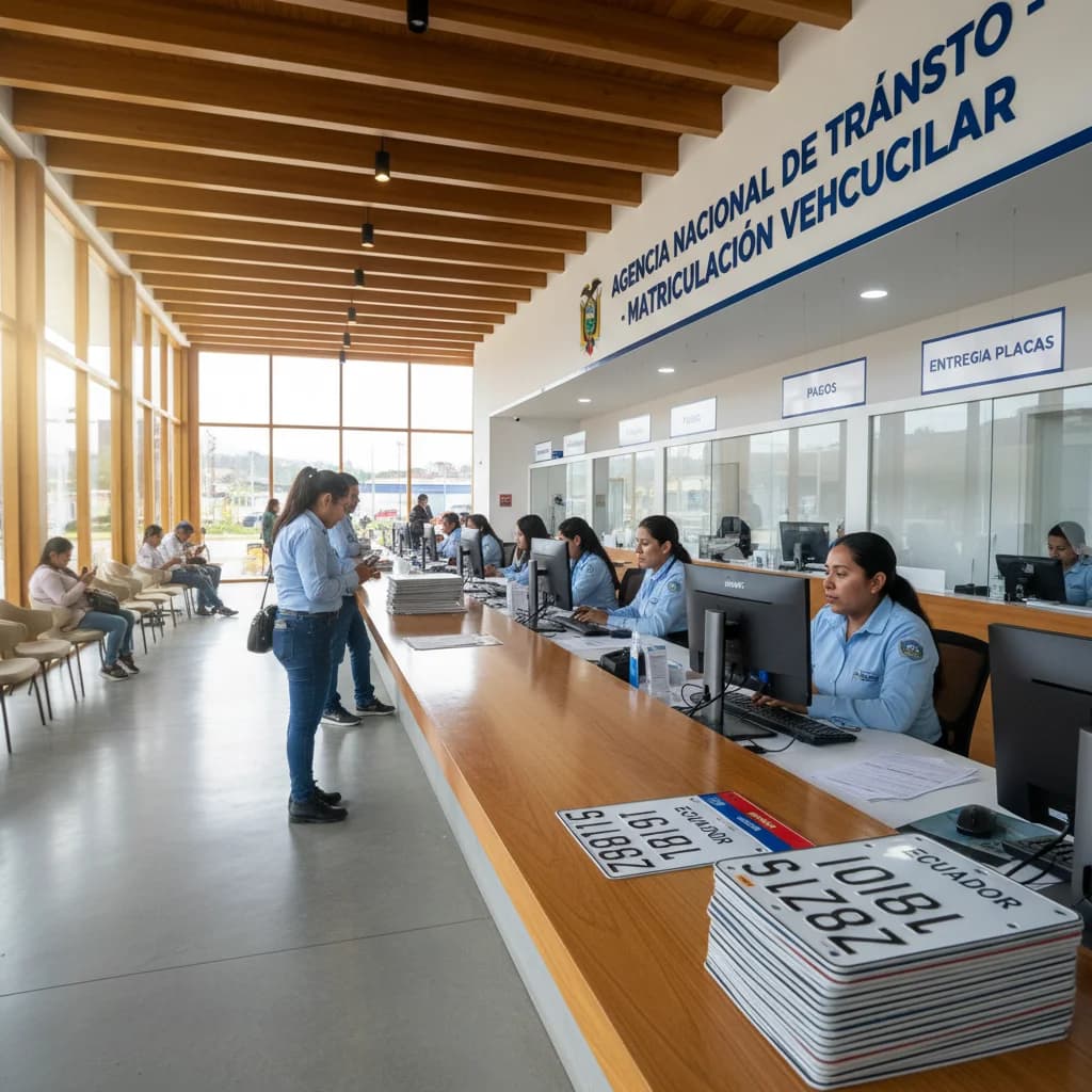 Vehicle Plate Services Are Back Online in Cuenca After a Month-Long Freeze