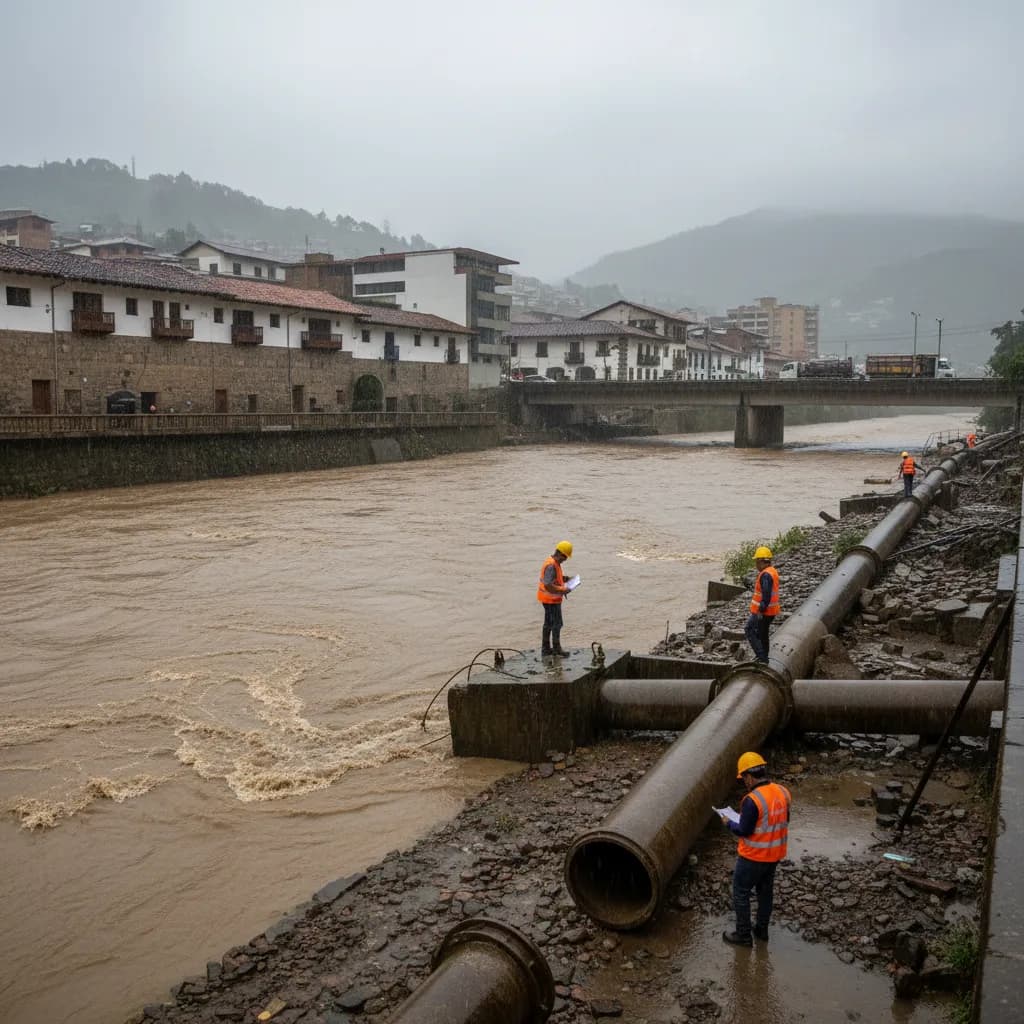 Water Is Coming Back On in Southern Cuenca After a 4-Day Outage