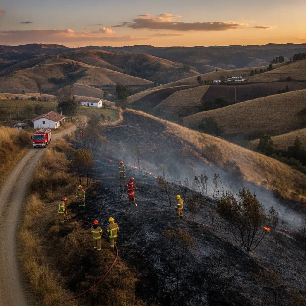 Cuenca Fires Burned More Than 200,000 Square Meters Over the Holiday