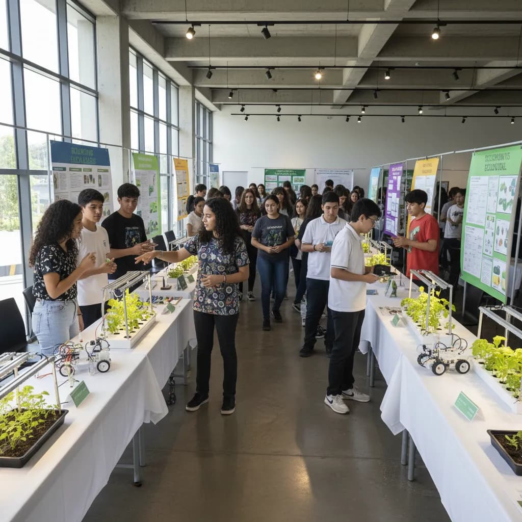 Cuenca Youth Present 20 Climate Projects Backed by Bloomberg Philanthropies — Robots, Hydroponics, and Smart Farms