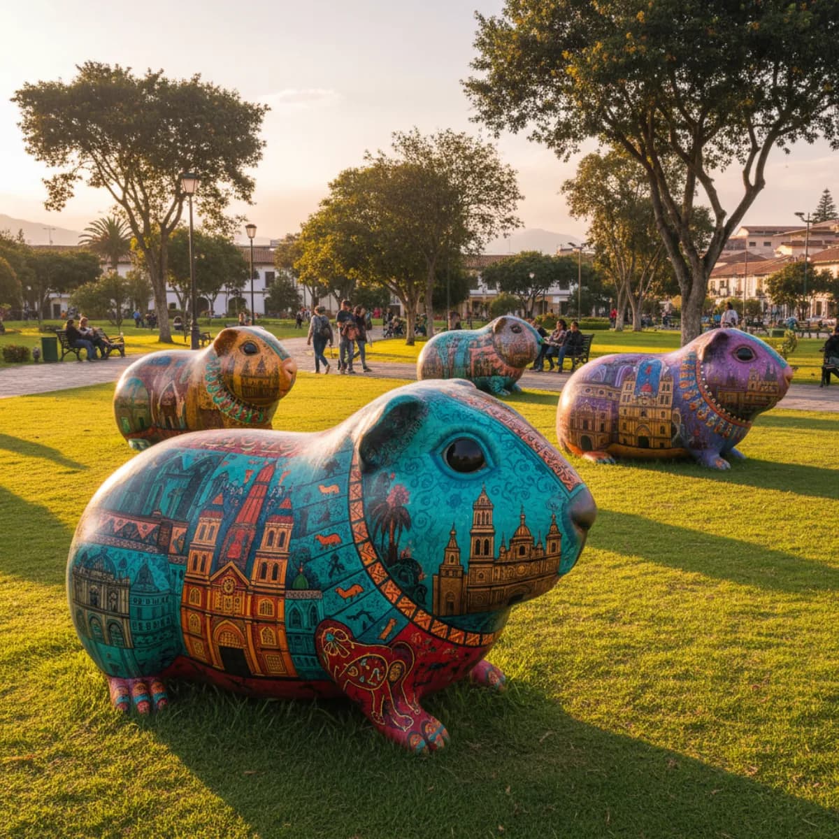 30 Giant Guinea Pig Sculptures Just Took Over Railroad Park — And They're Spectacular