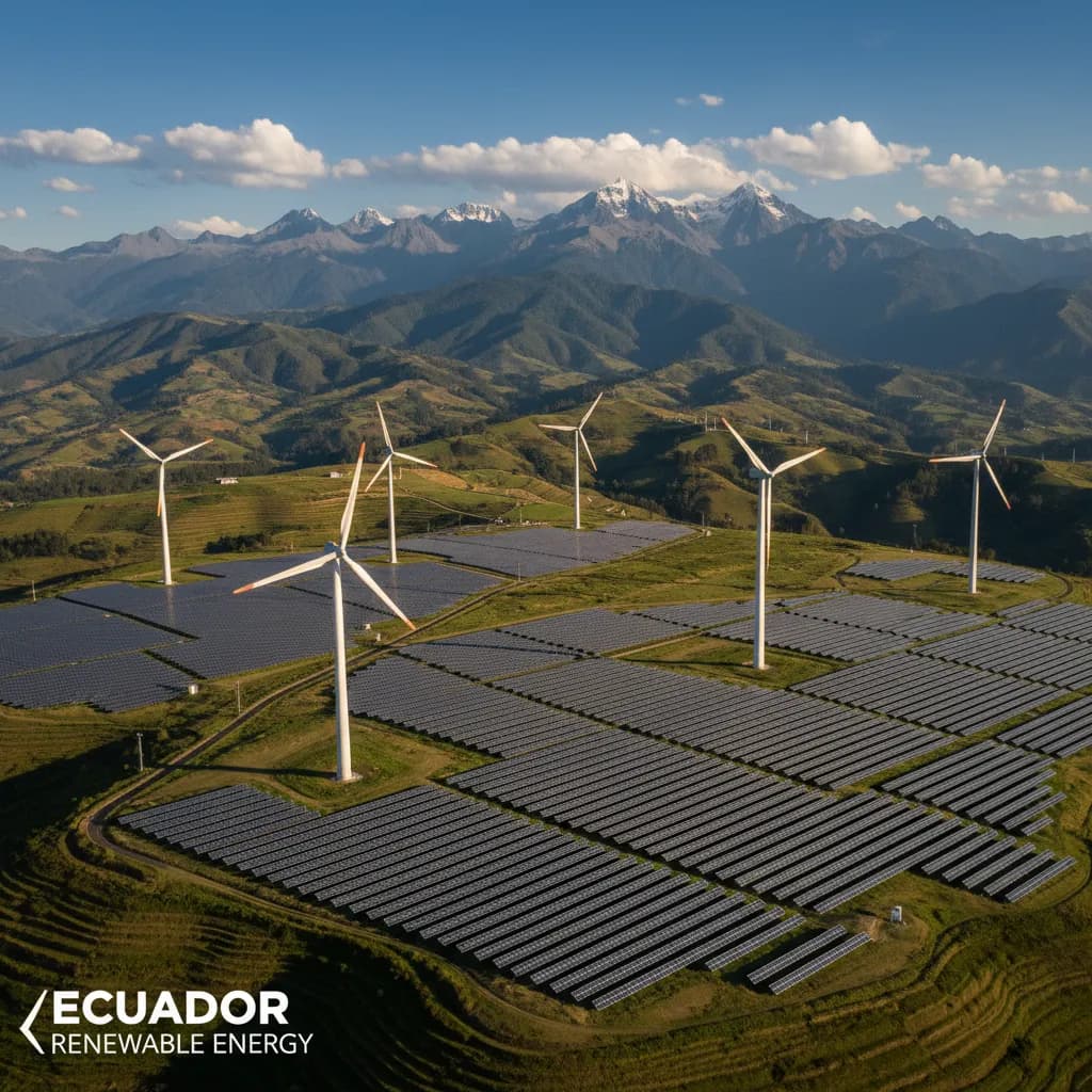 Ecuador Just Announced a $2.43 Billion Plan to End Blackouts — Here's What's Actually in It