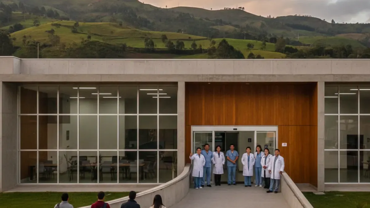 El Valle Hospital Has Seen 16,000 Patients in Its First 100 Days