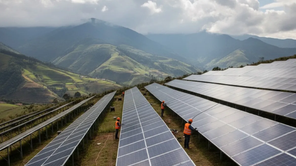 Elecaustro Starts Building Cuenca's First Solar Farm at Huascachaca