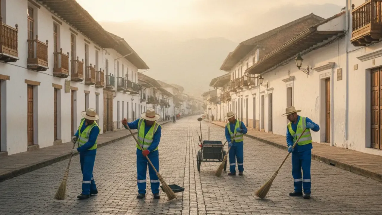 Cuenca Street Cleaners Are At The Center Of An EMAC Pay Dispute