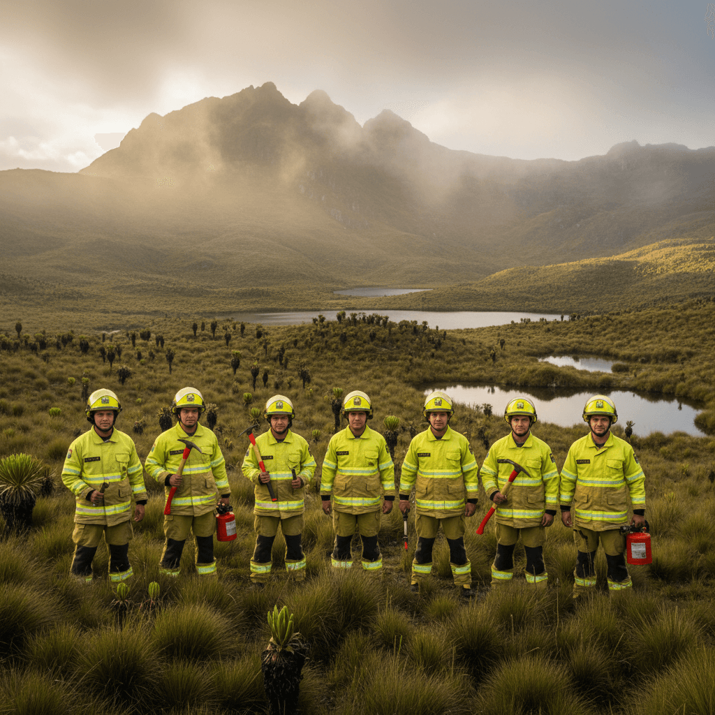 Cuenca's Cajas Park Rangers Finally Got Real Firefighting Equipment — $215,000 Worth