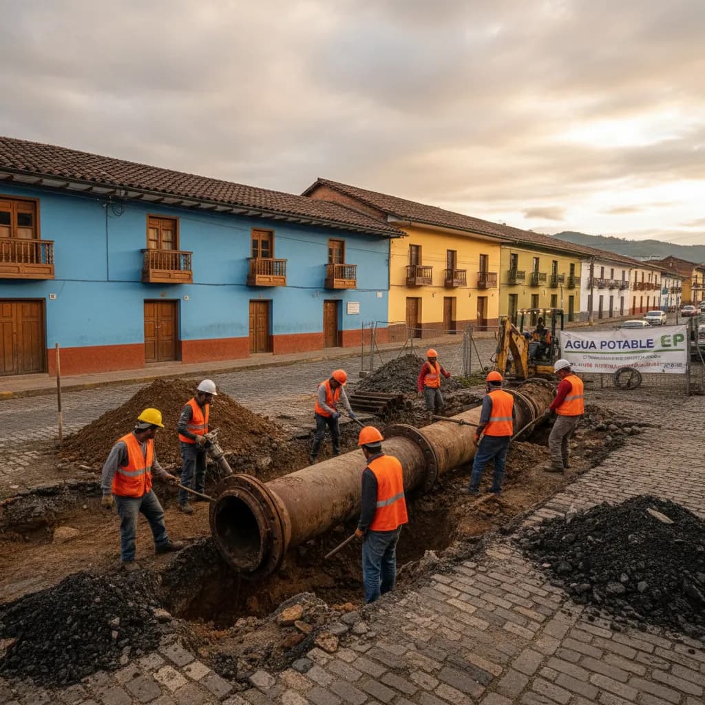 Water Service Disrupted in 12 Cuenca Neighborhoods for Three Weeks — Here's the Full List