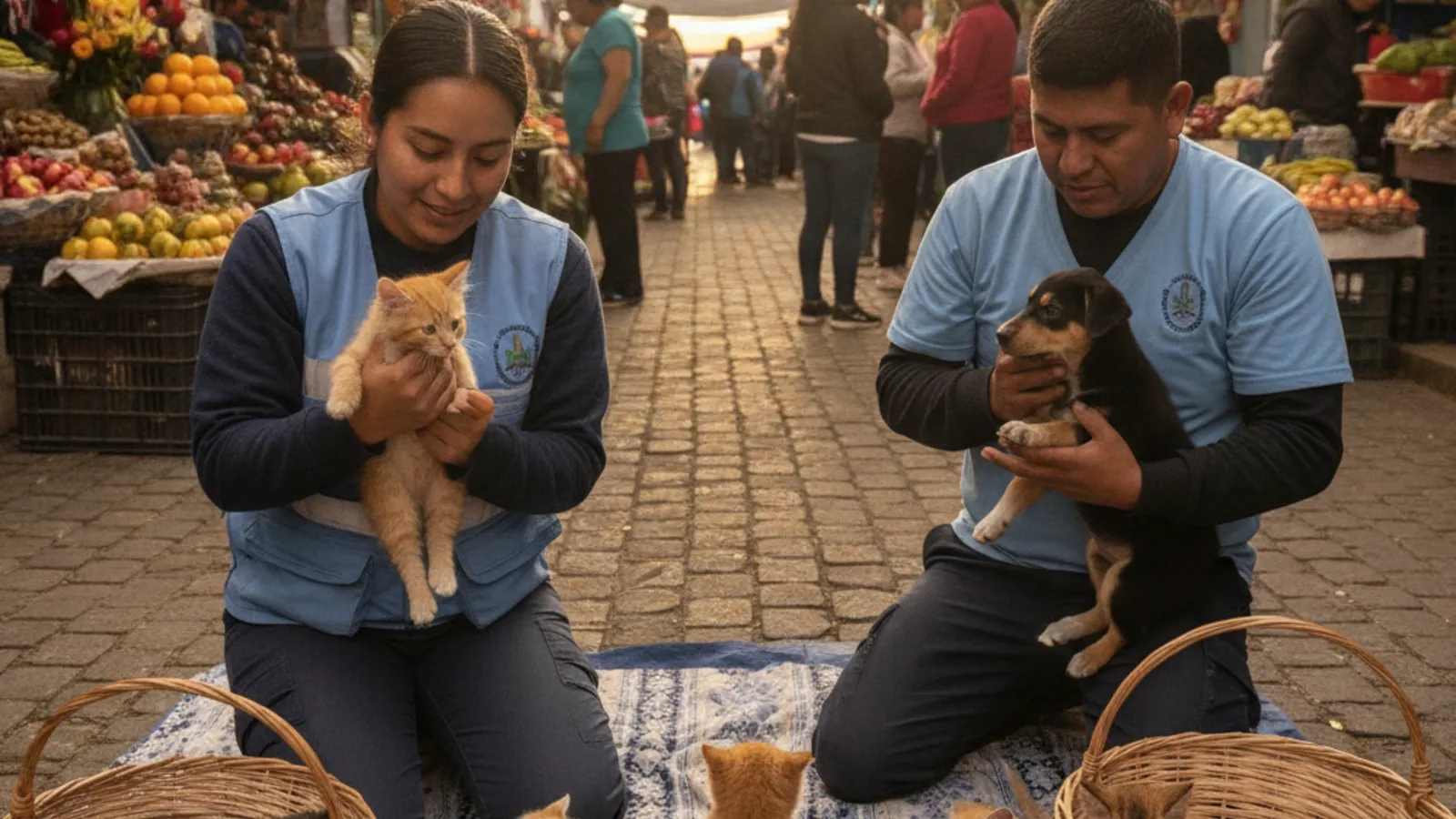 Cuenca Rescues Dogs And Cats Being Sold At Feria Libre