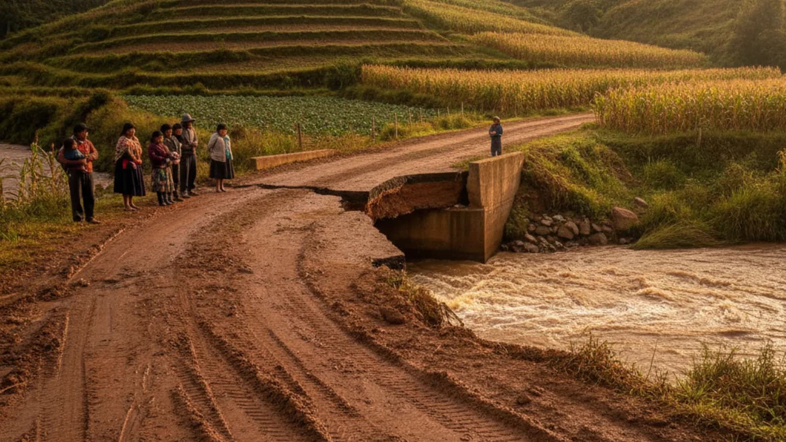 Molleturo Communities Are Still Cut Off After Winter Flooding