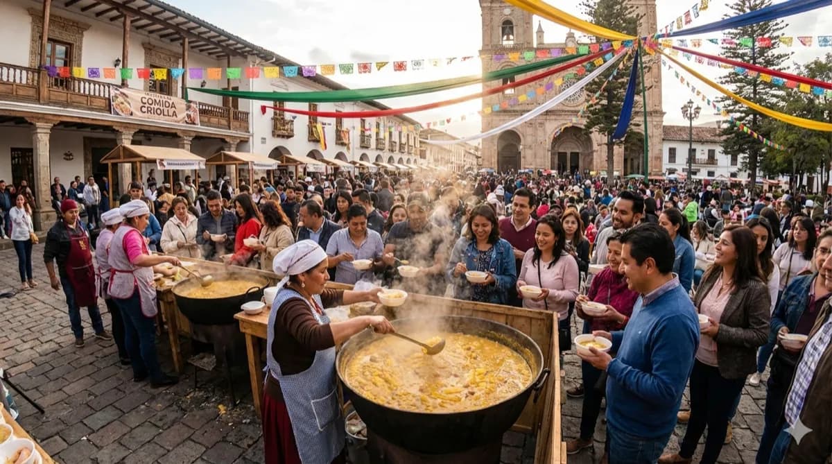 Cuenca Is Cooking 9,500 Plates of Motepata to Break a Guinness World Record