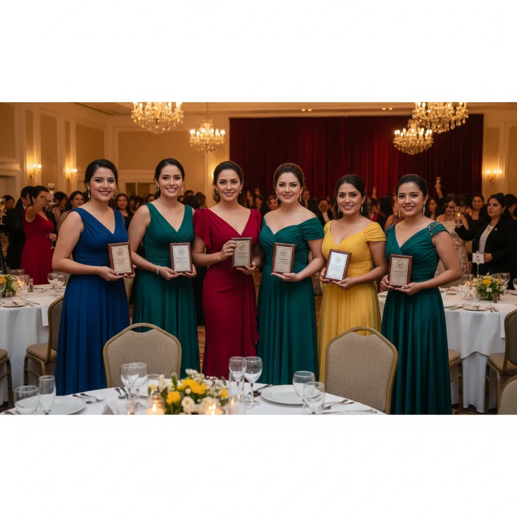 Six Cuenca Women Honored at 'Mujeres Apoyando a Mujeres' Recognition Event