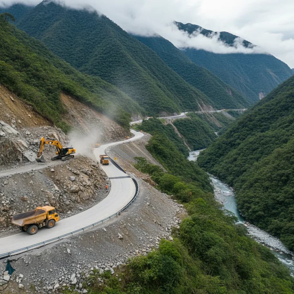 Noboa Came to Cuenca This Week — $21M Highway Contract, Housing Projects Signed