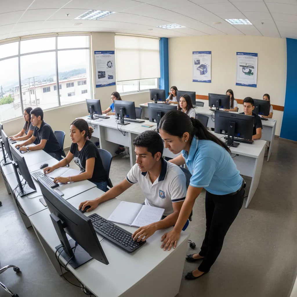 Noboa Visits Cuenca, Launches 90,000-Slot Youth Job Training Program