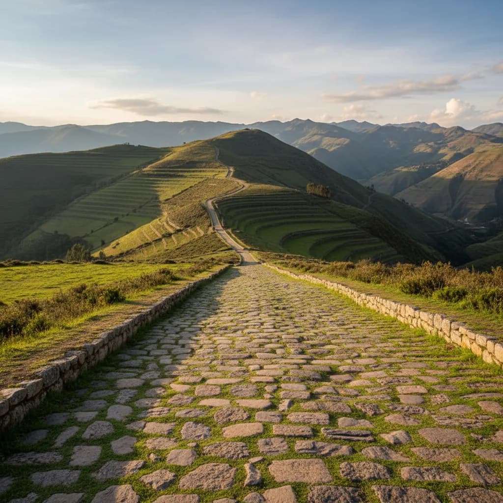 597 Meters of the Inca Road Still Survive at Cuenca's Eastern Edge