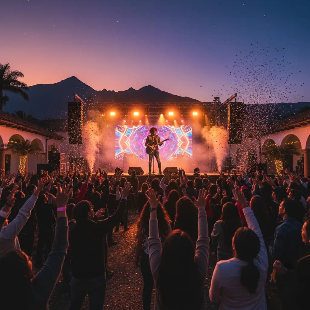 Ruta del Rock Turns Three Tonight — Santamuerte Headlines 'El Ritual' at Hacienda San Diego