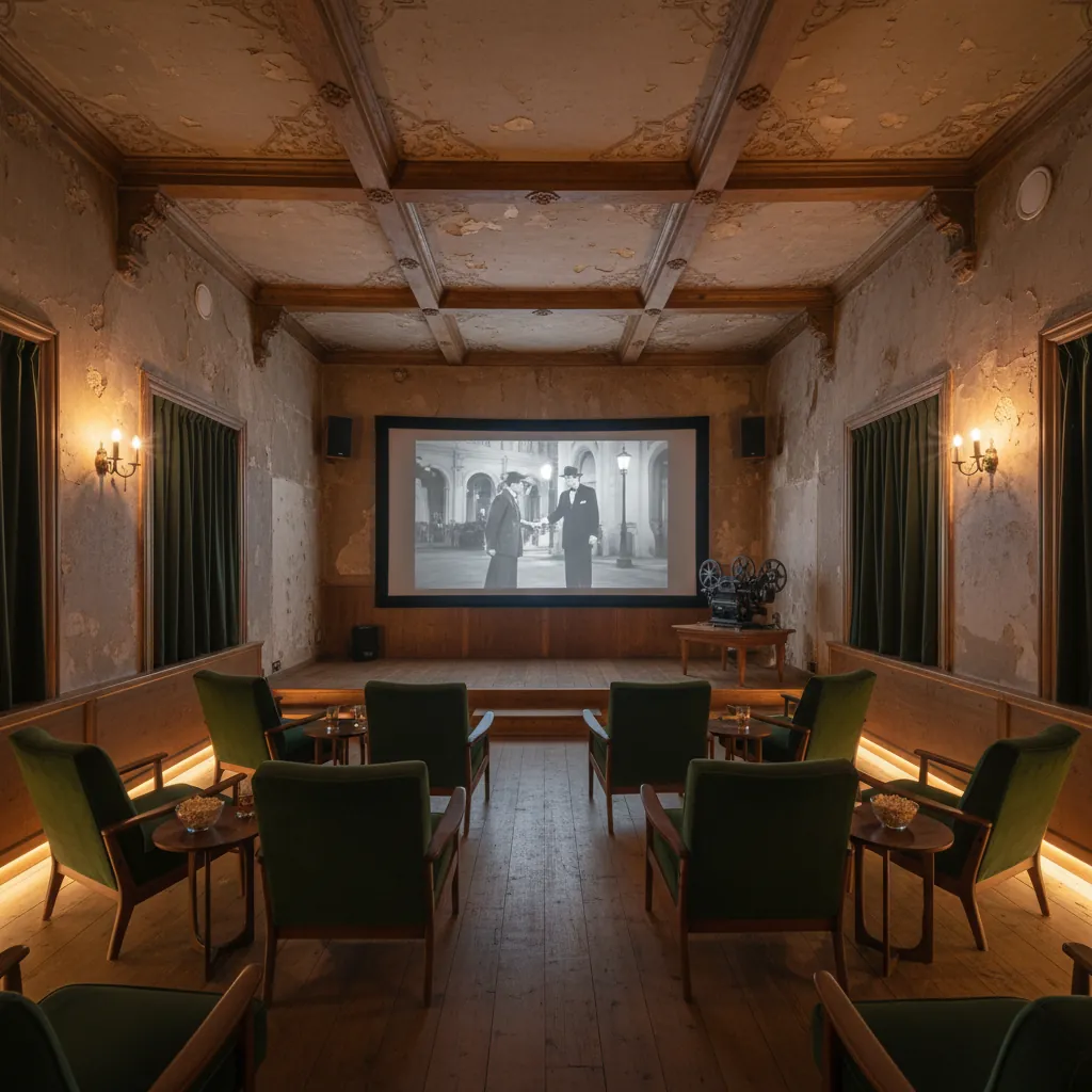 There's a New Cinema Inside the Old Teatro Cuenca — 80 Seats, Classic Films, and the Original 1947 Armchairs