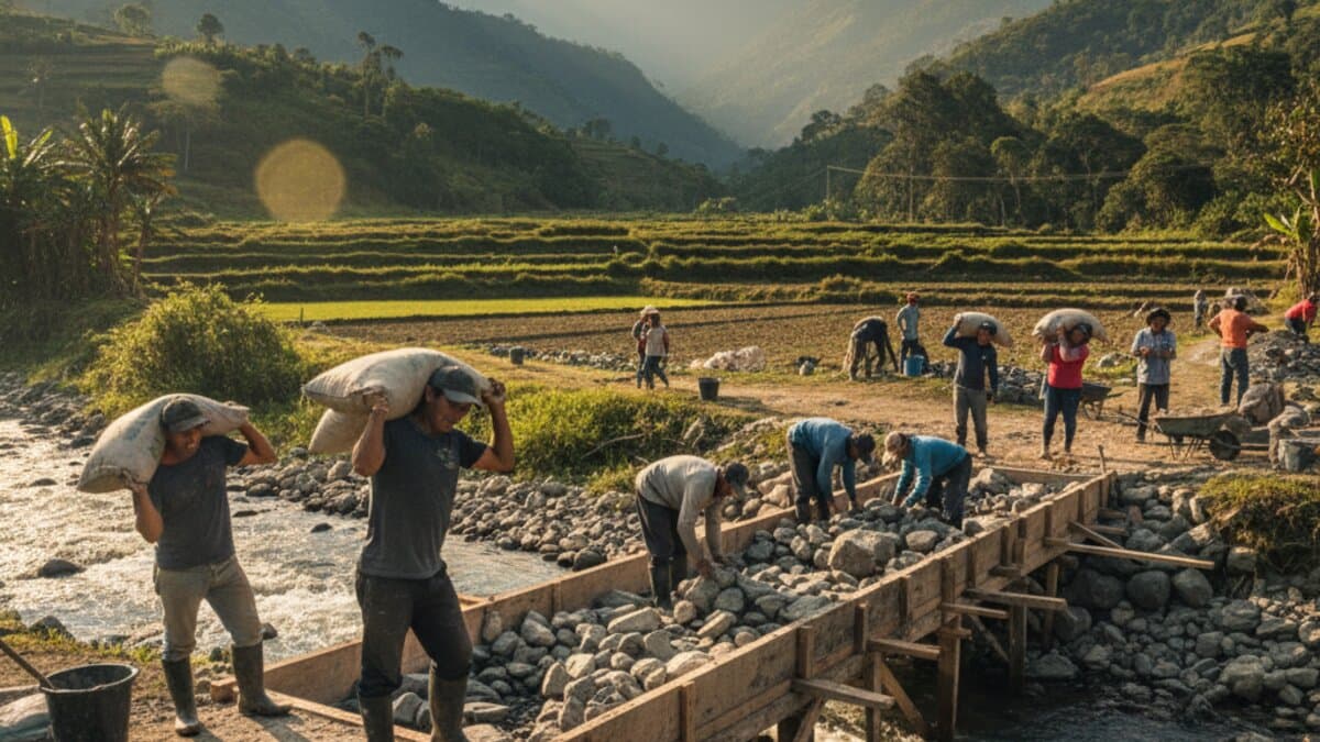 Seven Communities in Santa Isabel Are Building Their Own Bridge — Because the Government Won't