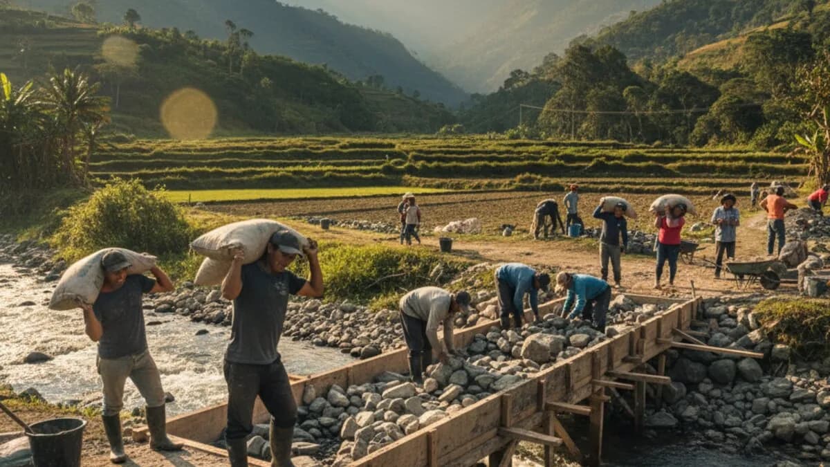 Seven Communities in Santa Isabel Are Building Their Own Bridge — Because the Government Won't