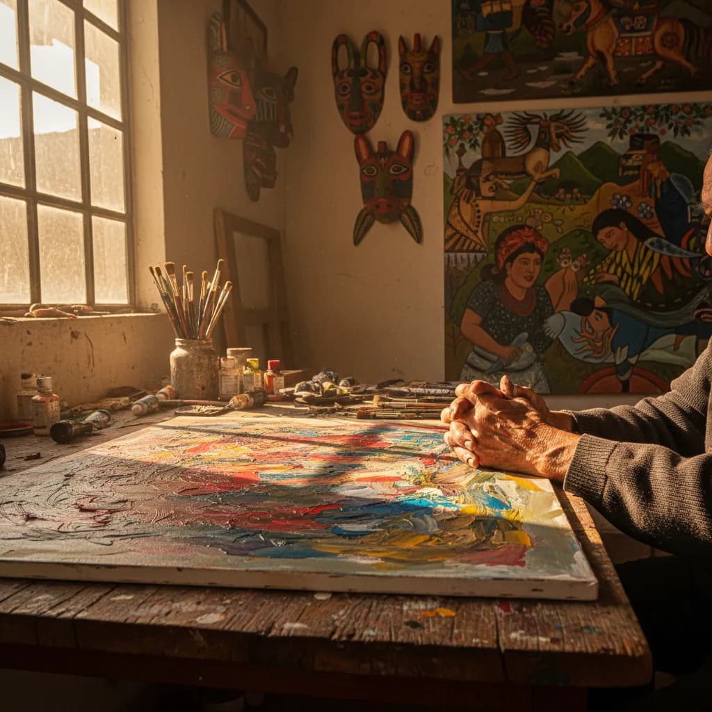 Cuenca Says Goodbye to Víctor Manuel Arévalo — Artist, Teacher, Legend at 103
